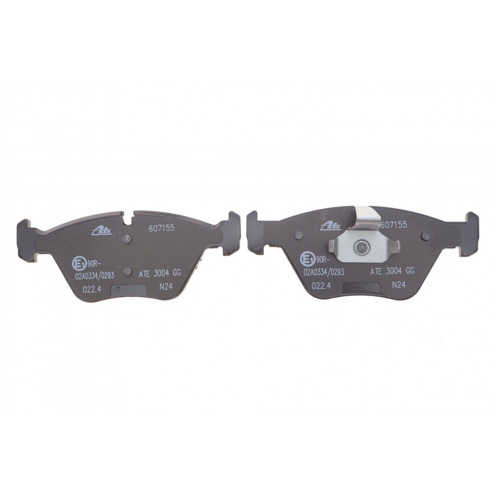 Колодки гальмівні (передні) BMW 3 (E46) 99-07/X3 (E83) 03-11/Z4 (E85/E86) 06-08 (Ate)