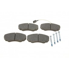 Колодки гальмівні (передні) Citroen Jumper/Fiat Ducato/Peugeot Boxer 02- (Brembo) (+ датчик)