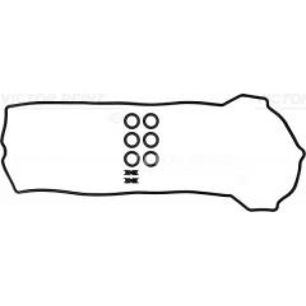 Прокладка кришки клапанів MB (W140/W202/S124/R129) 91-00, M104