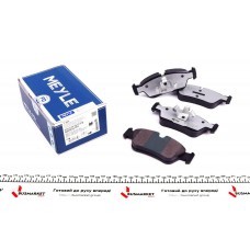 Колодки гальмівні (передні) BMW 3 (E90) 1.6-2.0 i 04-11