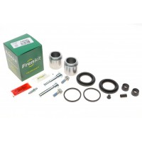 Ремкомплект супорта (переднього) Kia Sorento 02- (d=46mm)(Kasko)(+2 поршня/направляюча) SuperKit