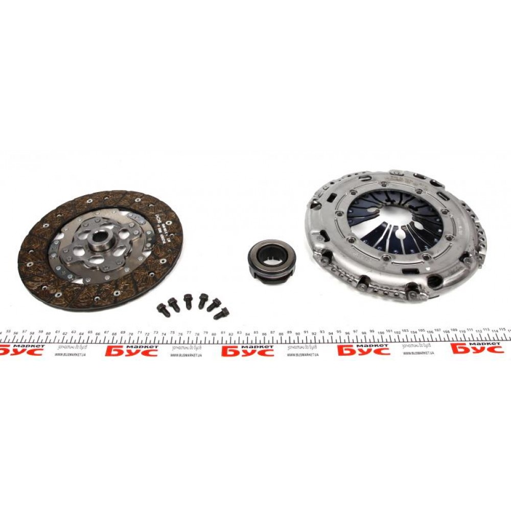 Комплект зчеплення VW T5/Multivan 1.9 TDI 03-09 (d=228mm)