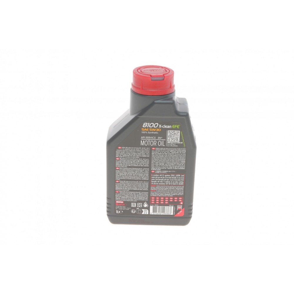 Олива 5W30 X-clean EFE 8100 (1L) (814001) (LL-04/9.55535-S1/S3/229.52/GM DEXOS2/MB 229.52)