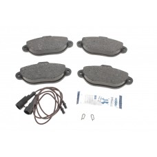 Колодки гальмівні (передні) Fiat Punto 93-00/99-10 (+датчики)