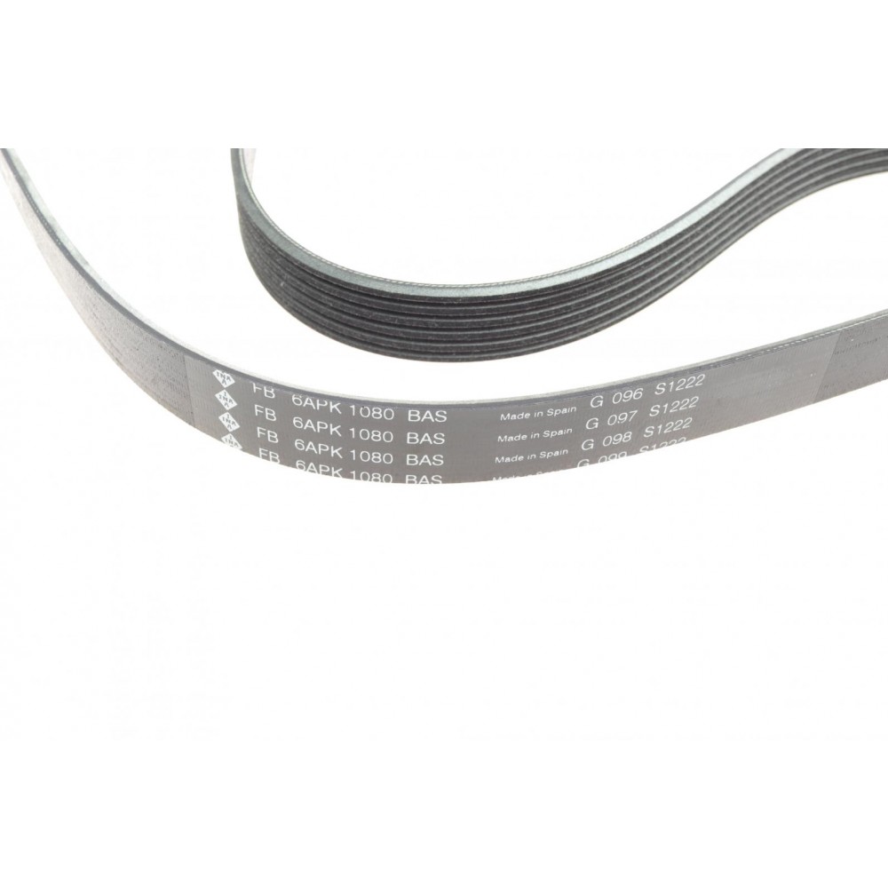 Ремінь генератора VW Crafter 2.0TDI 11-16/Golf 1.4/1.6 97-05/Audi A1/A2/A4 1.4-2.0 01-18 (6PK1080)