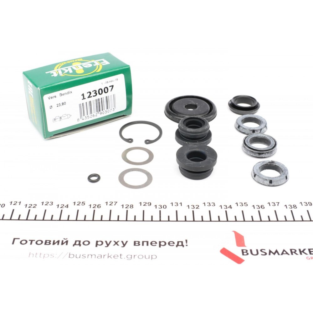Ремкомплект циліндра гальмівного (головного) Ford Transit 86-91 (d=23,8mm) Bdx