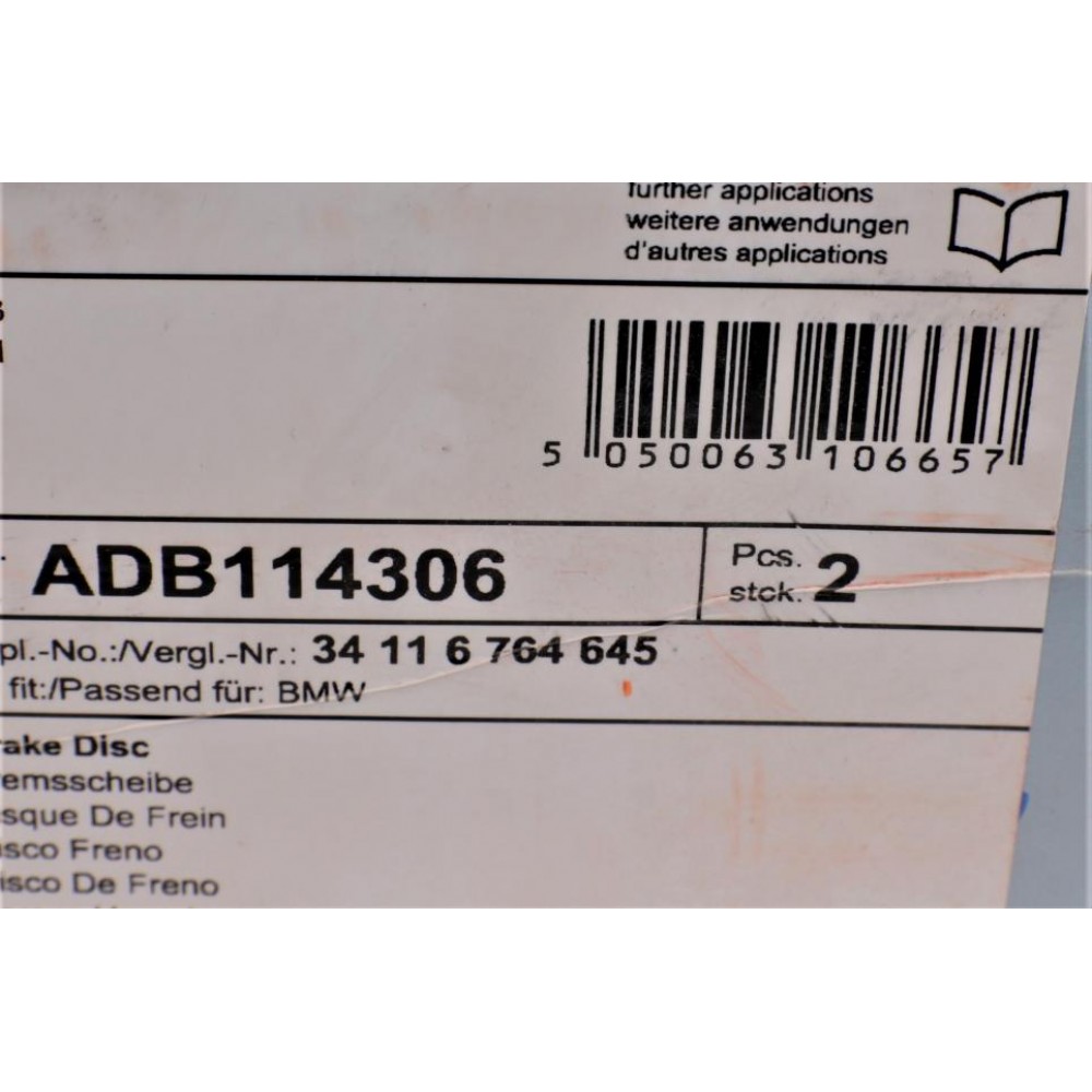 Диск гальмівний (передній) BMW 3 (E90-93) 04-13 (330x24)