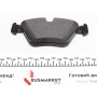 Колодки гальмівні (передні) BMW 3 (E90-93) 04-/ X1 (E84) 09- (Ate-Teves) Q+