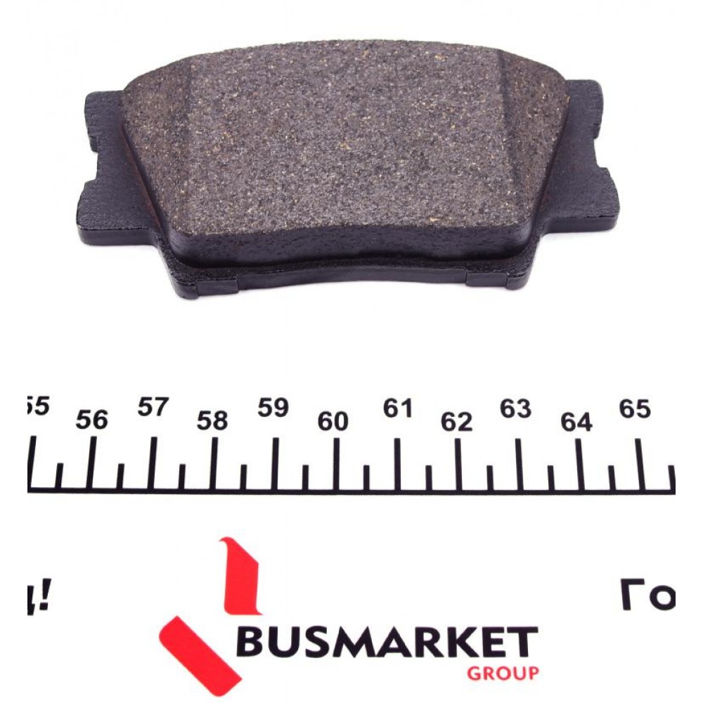 Колодки гальмівні (задні) Toyota Camry/Rav4/Lexus ES V/VI 06- (Akebono)
