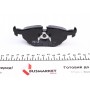 Колодки гальмівні (задні) BMW 3 (E30/E36) 82-98/5 (E34) 87-96/7 (E32) 86-94 (Ate-Teves)