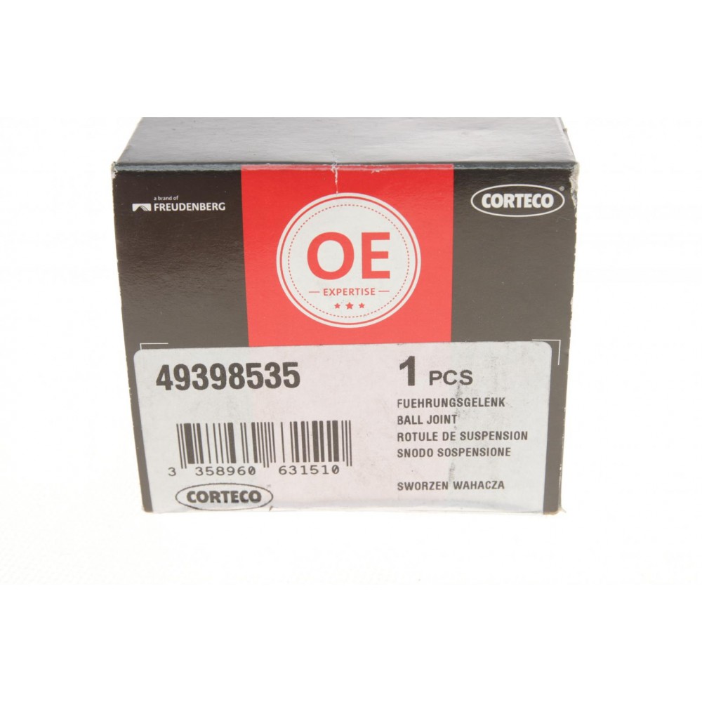 Опора кульова (передня/знизу) VW Golf 83-02 (d=19mm)