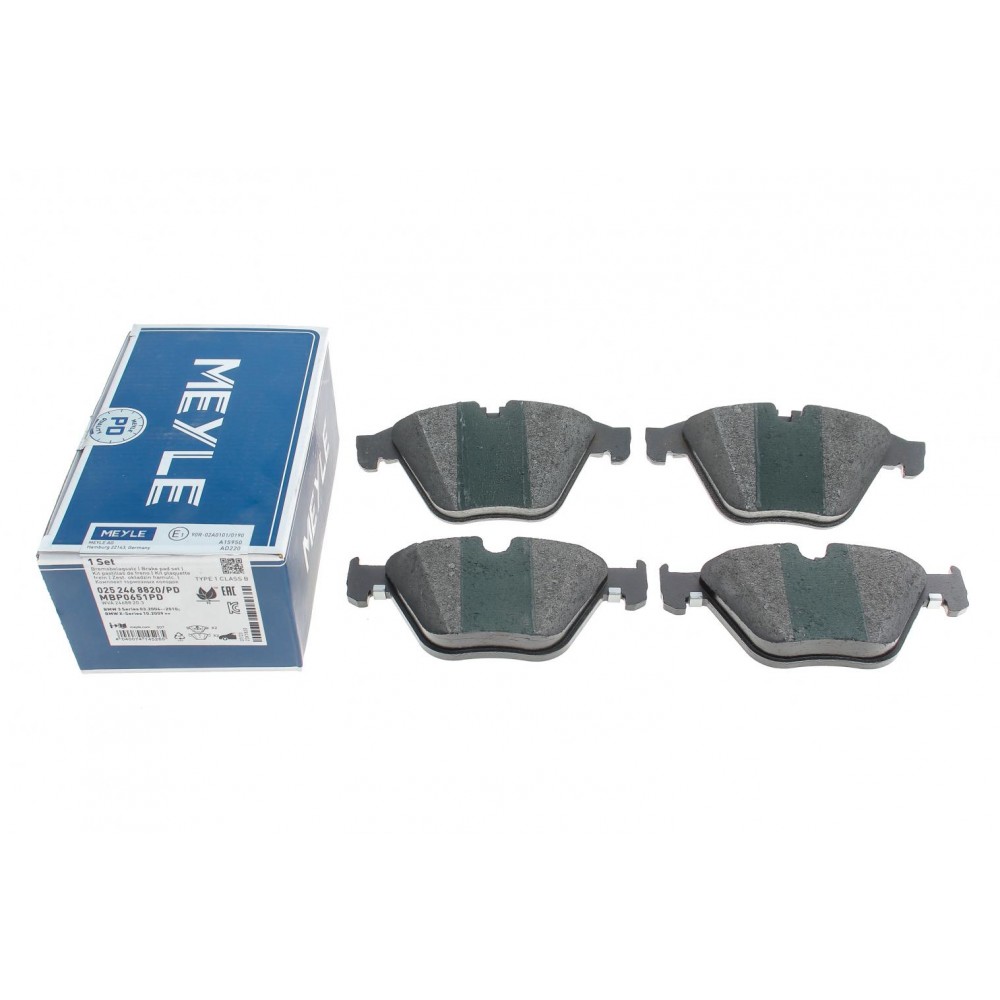 Колодки гальмівні (передні) BMW 5 (F10,F18)/7 (F01,F02,F03,F04) 2.5D/3.0i 08-