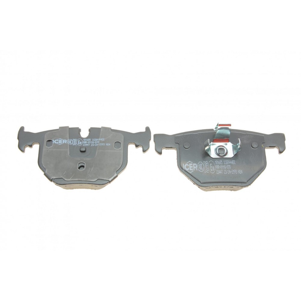 Колодки гальмівні (задні) BMW 7 (E65/E66/E67) 01-08/X5 (E70) 06-13/X6 (E71/E72) 08-14
