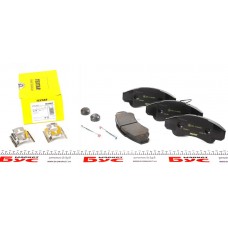 Колодки гальмівні (передні) Citroen Jumper/Fiat Ducato/Peugeot Boxer 94- Q+ R16 (з датчиком)