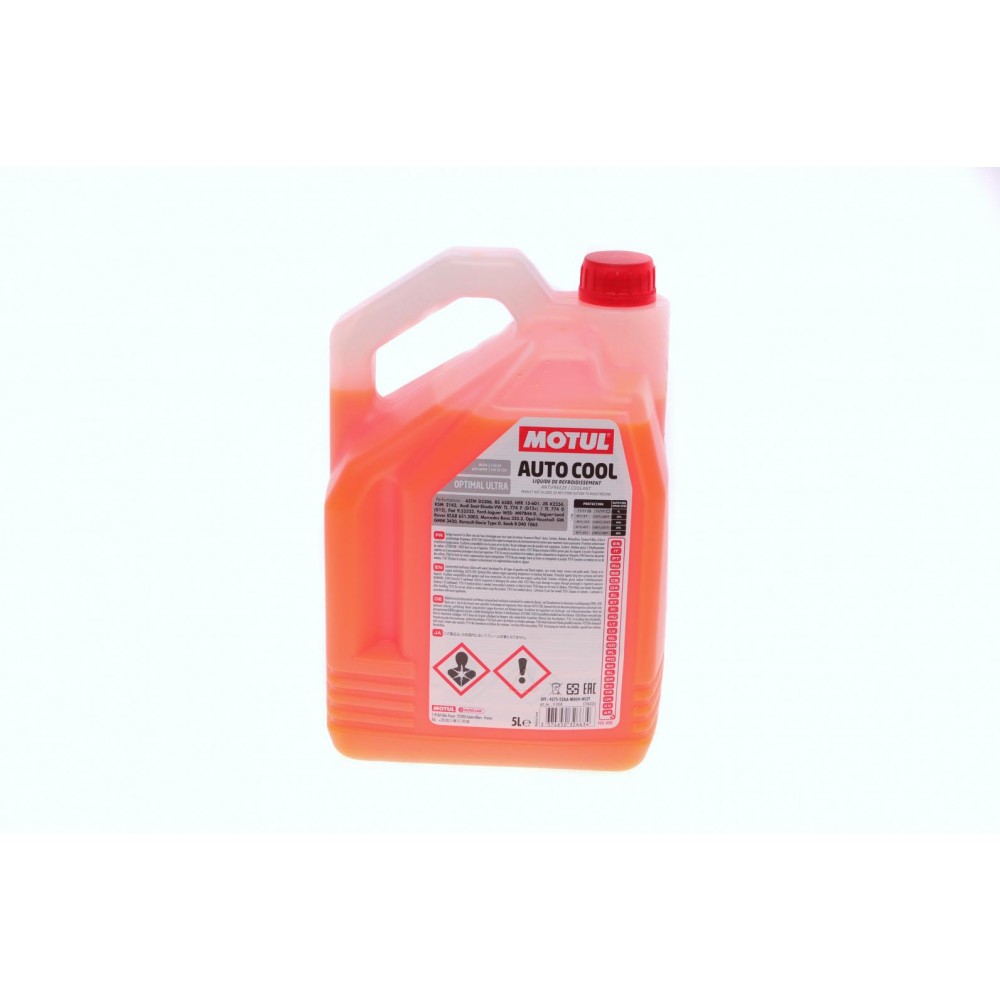 Антифриз (оранжевий) G12/G12 Plus (5L) Auto Cool Optimal Ultra (1:1= -41°C)/(109143/112630)