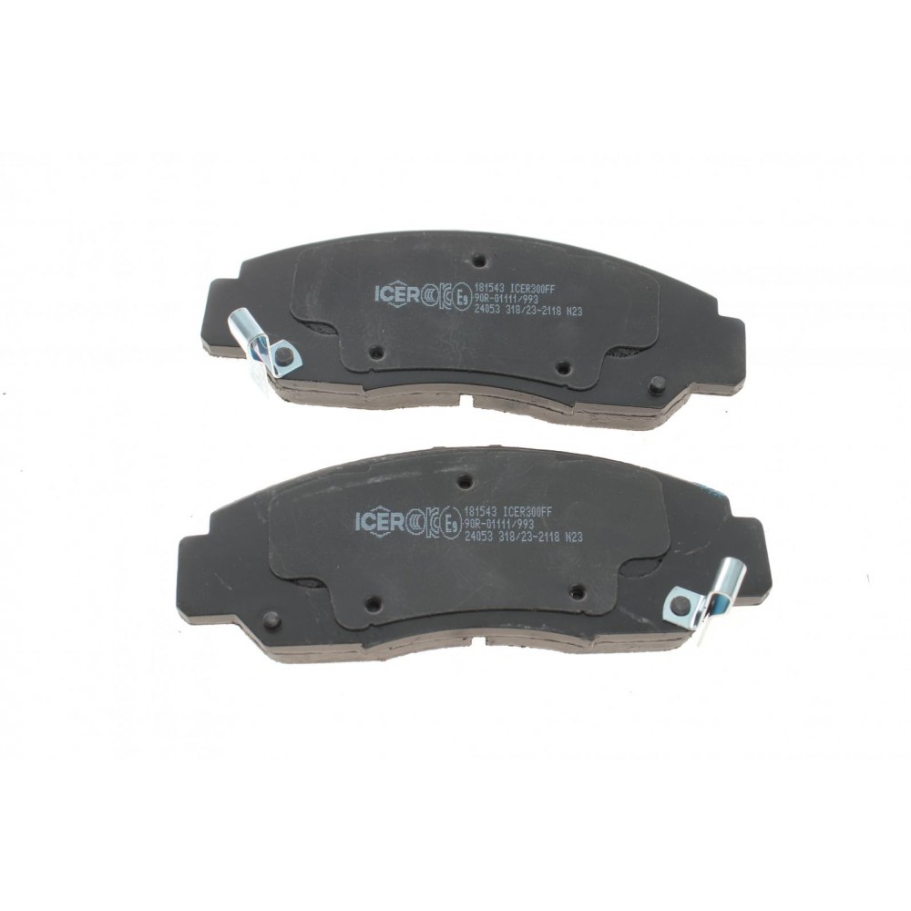 Колодки гальмівні (передні) Honda Civic VIII/IX 06-/FR-V 04-/Accord VII/VIII 03-