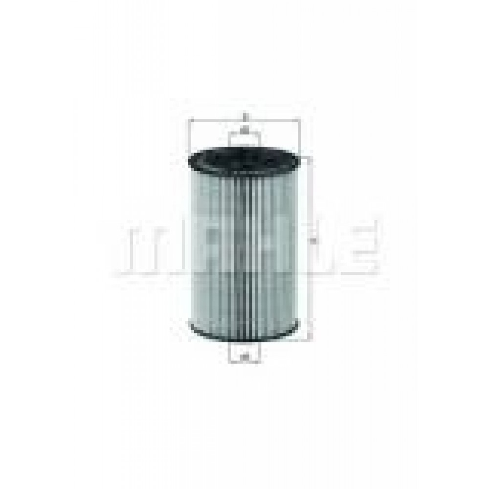 Фільтр масляний MB OM314/364 77- (замінений на OX 150D MAHLE)