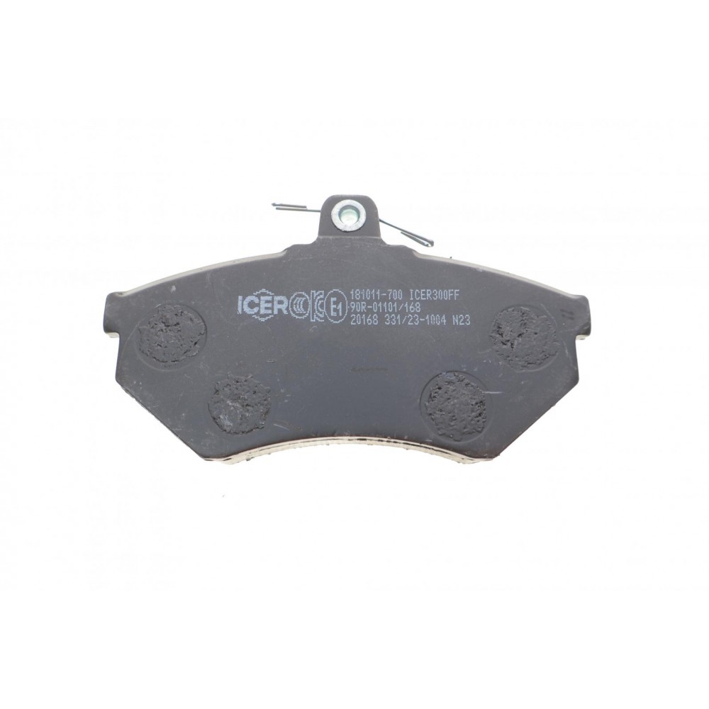 Колодки гальмівні (передні) Audi 80 91-96/A4 94-01/VW Caddy 95-04/Golf 90-02/Passat B3/B4 88-96