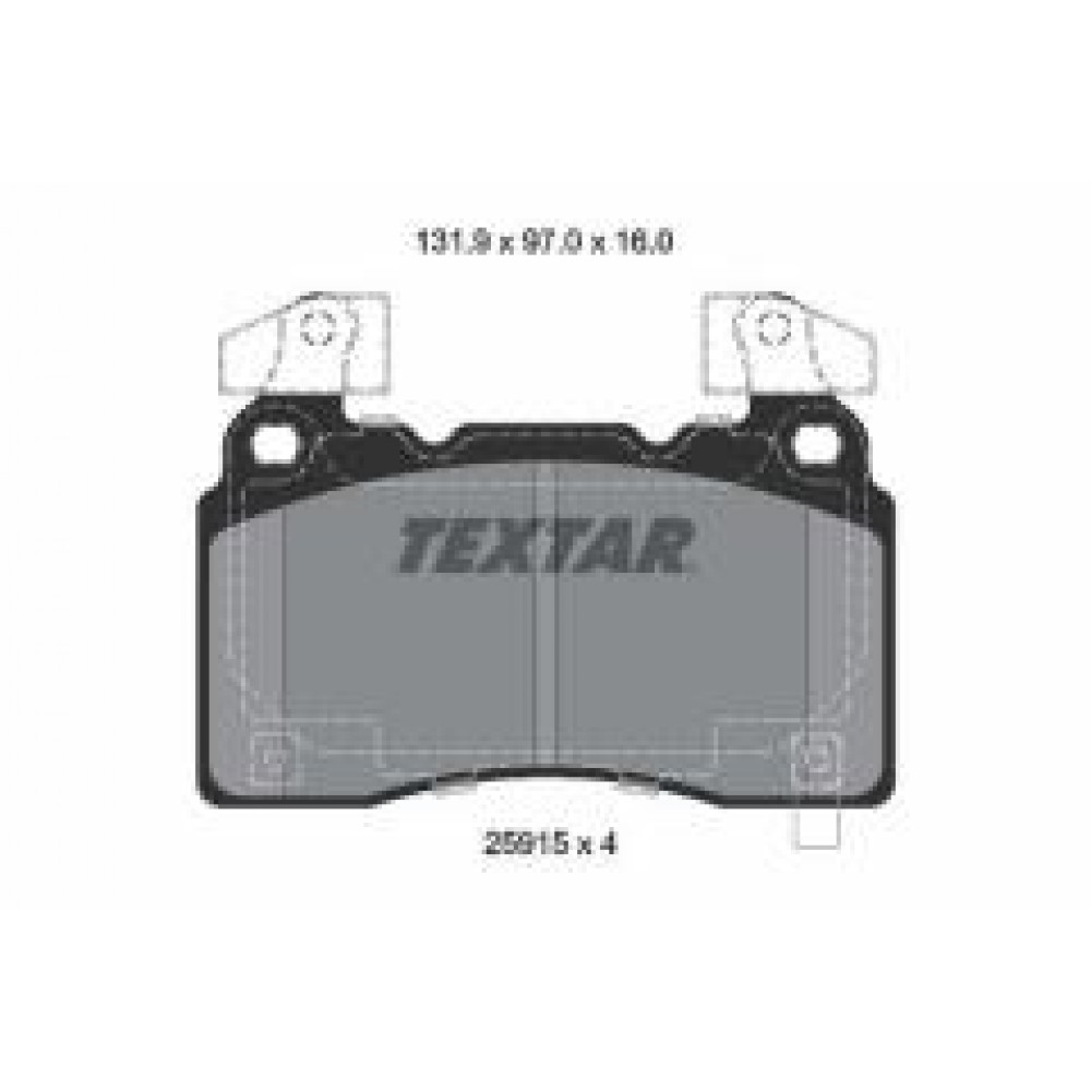 Колодки гальмівні (передні) Opel Insignia B 17-/Tesla Model S 13-16 (Brembo) Q+
