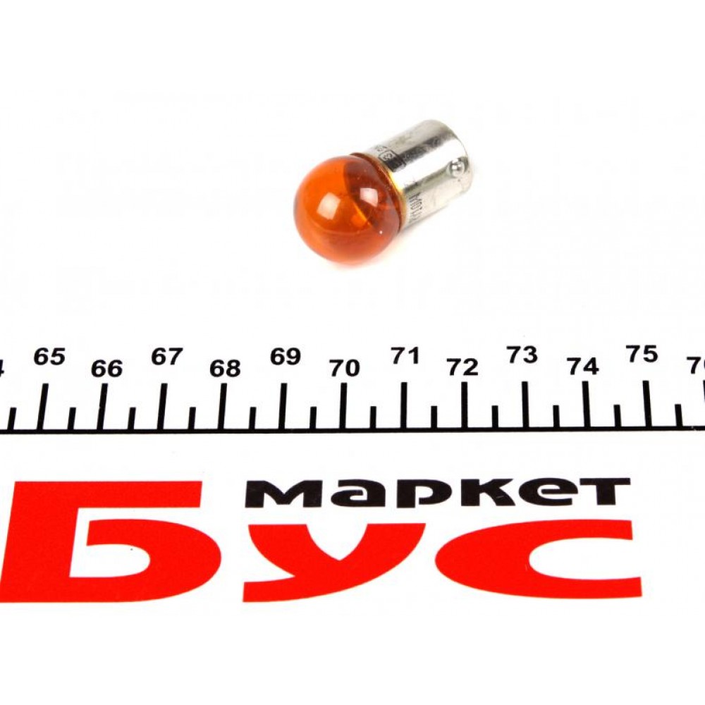 Автолампа RY10W 12V 10W BAU15s Standard (Бурштин)