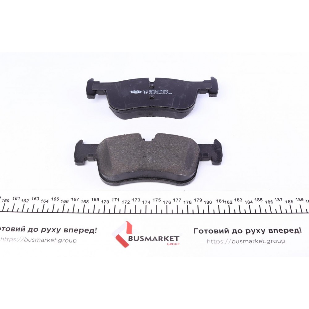 Колодки гальмівні (передні) Audi Q5 13-17/BMW 1 (F20/F21) 11-/2 (F22/F23/F87/F45/F46) 14-
