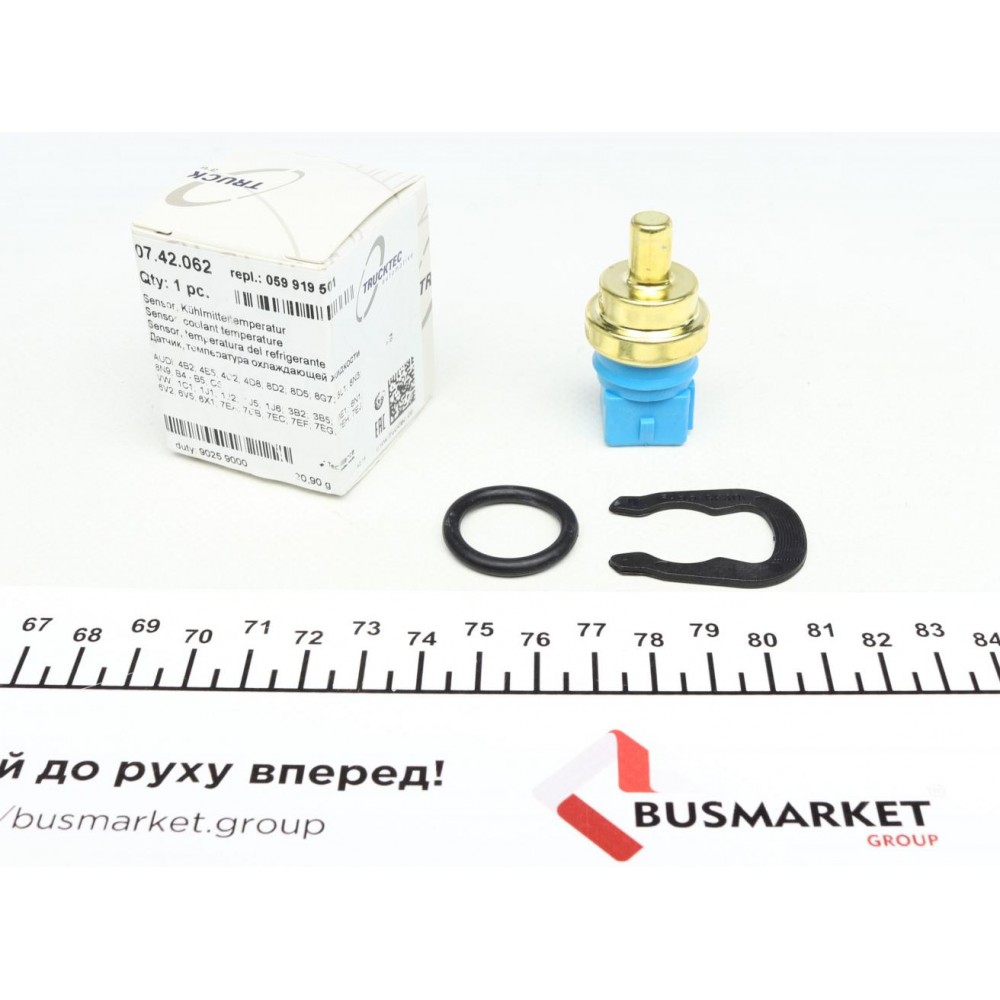 Датчик температури охолоджуючої рідини VW Golf/Seat Leon 1.6/1.9TDi 98-10 (4 конт.)