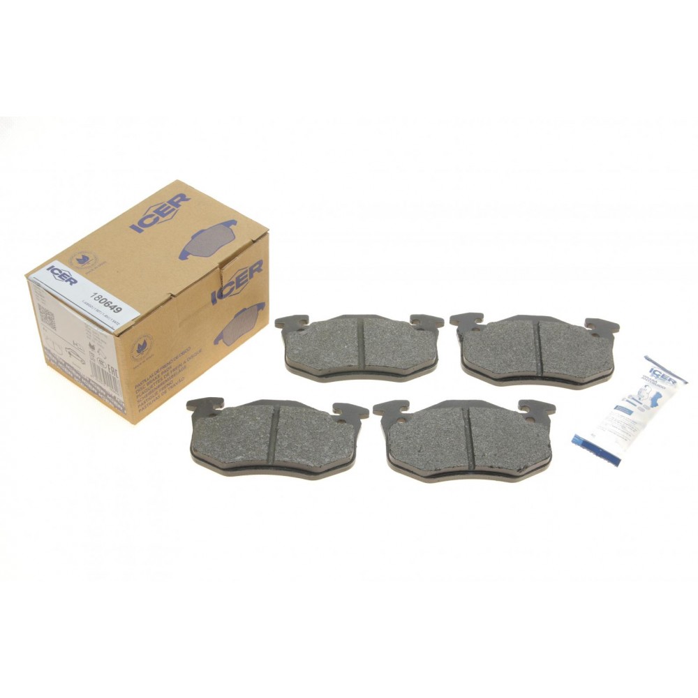 Колодки гальмівні (задні) Citroen Saxo/Xsara/Peugeot 106/306 96-05/205/309 84-98/206 01-