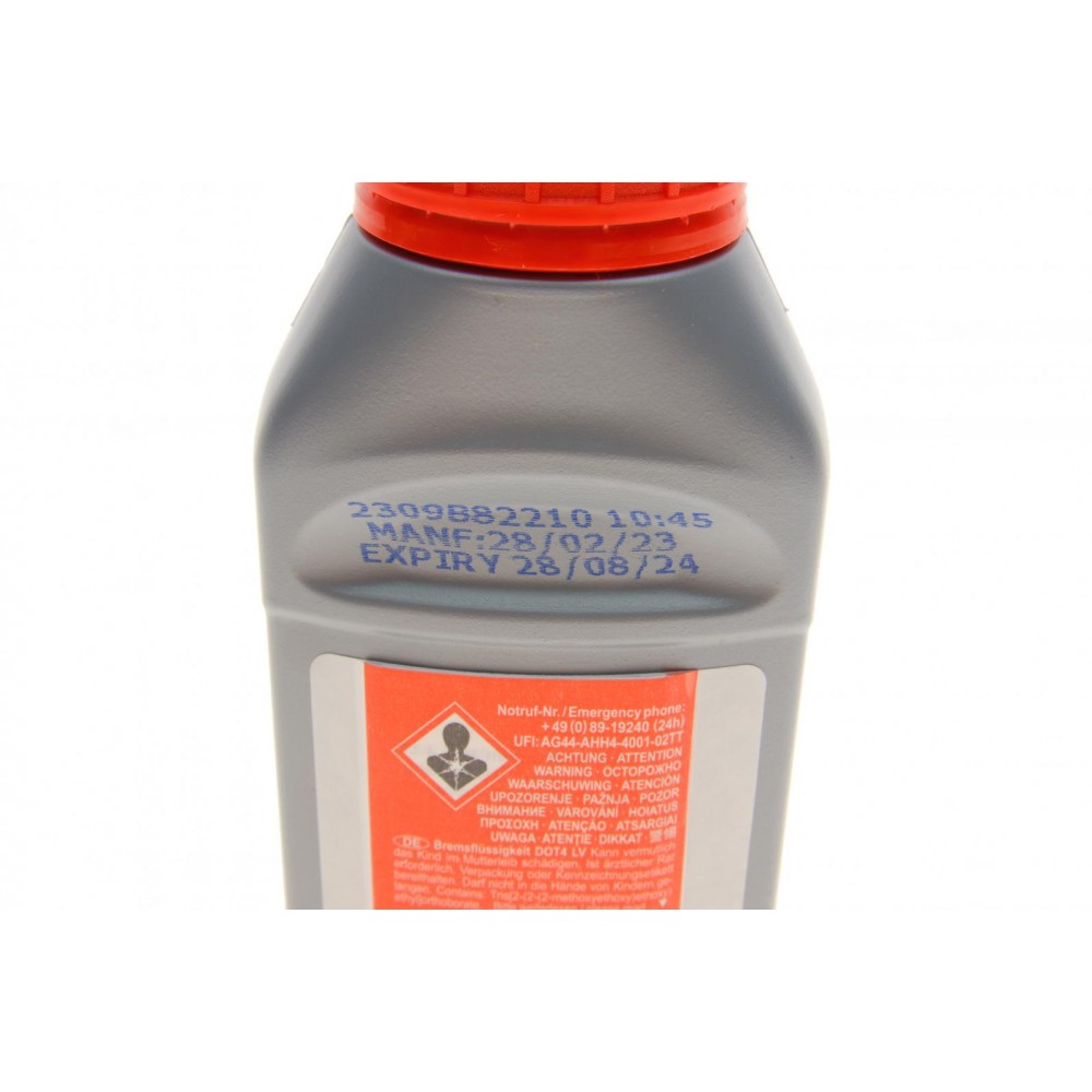 Рідина гальмівна DOT4 LV (0.25L)