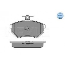 Колодки гальмівні (передні) VW Caddy II/Golf II-IV/Passat -04