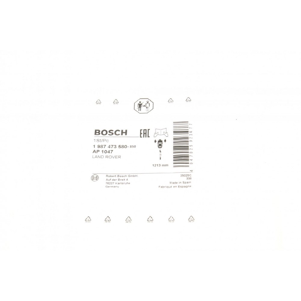 Датчик зносу гальмівних колодок (передніх) Land Rover Range Rover Sport 09-13 (L=1213mm)