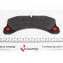 Колодки гальмівні (передні) Porsche Panamera 16- (Brembo)