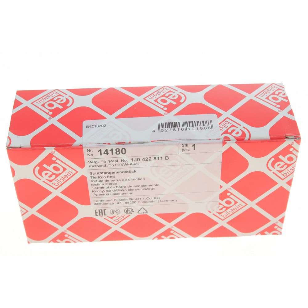 Наконечник тяги рульової (L) Audi A3/Skoda Octavia/VW Golf IV 96-10