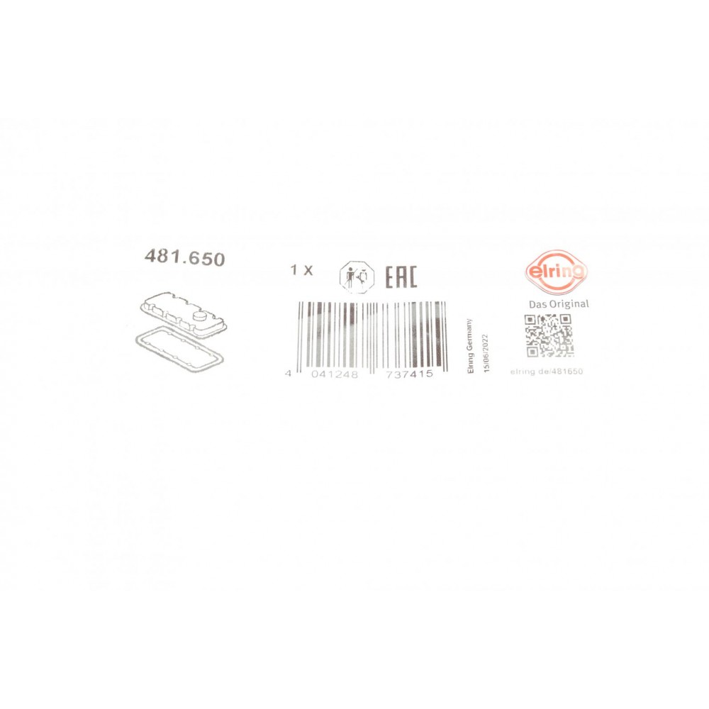 Прокладка кришки клапанів Hyundai Accent/Kia Rio 1.25/1.4 11-