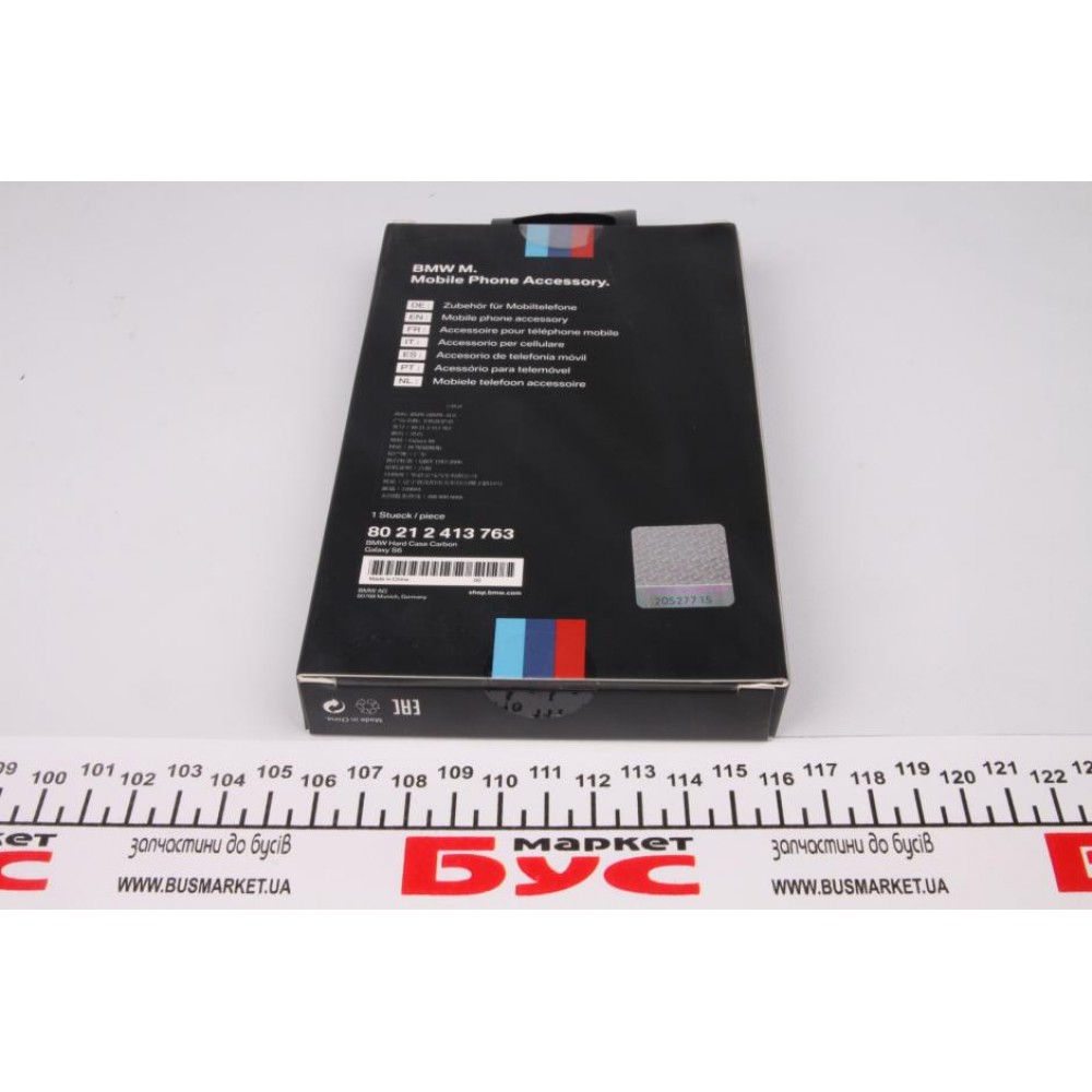 Чохол для Samsung Galaxy S6, BMW M, Hard Case, Black (карбоновий)