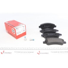 Колодки гальмівні (передні) Citroen Berlingo 03- (Bendix-Bosch)