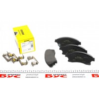 Колодки гальмівні (передні) Chevrolet Aveo 11-/Opel Astra J 09- Q+