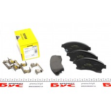 Колодки гальмівні (передні) Chevrolet Aveo 11-/Opel Astra J 09- Q+