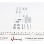 Комплект пружинок колодок ручника Daewoo Matiz/Chevrolet Matiz 0.8/1.0 98- (Daewoo)