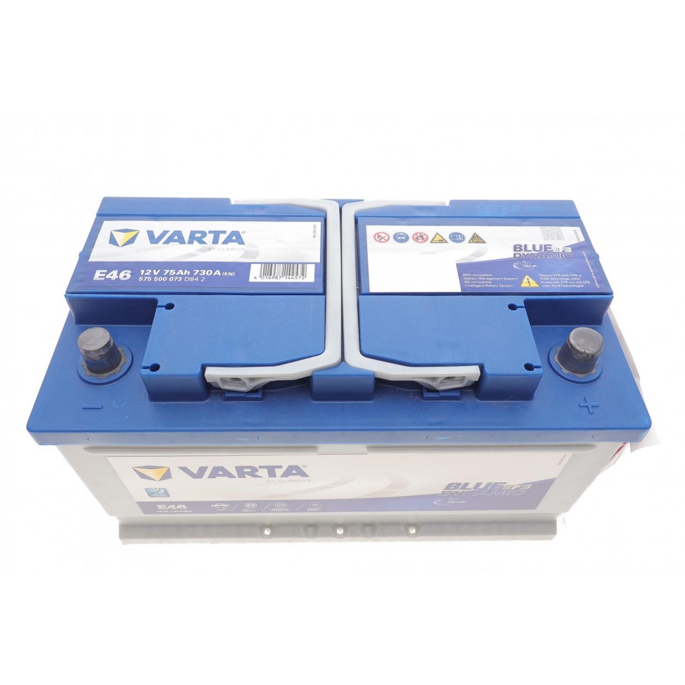 Акумуляторна батарея 75Ah/730A (315x175x175/+R/B13) (Start-Stop EFB) Blue Dynamic E46