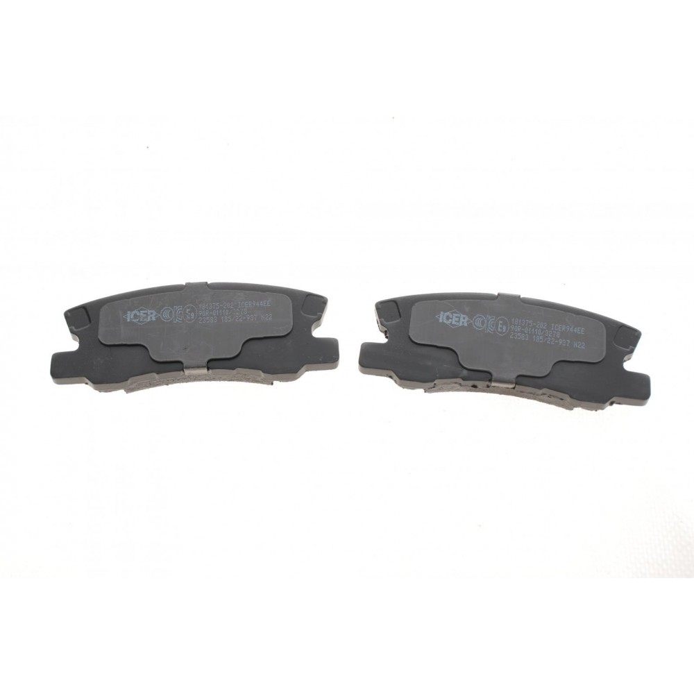 Колодки гальмівні (задні) Mitsubishi Pajero 91-/Outlander/Lancer/Peugeot 4007/4008 06-/Fiat Doblo16