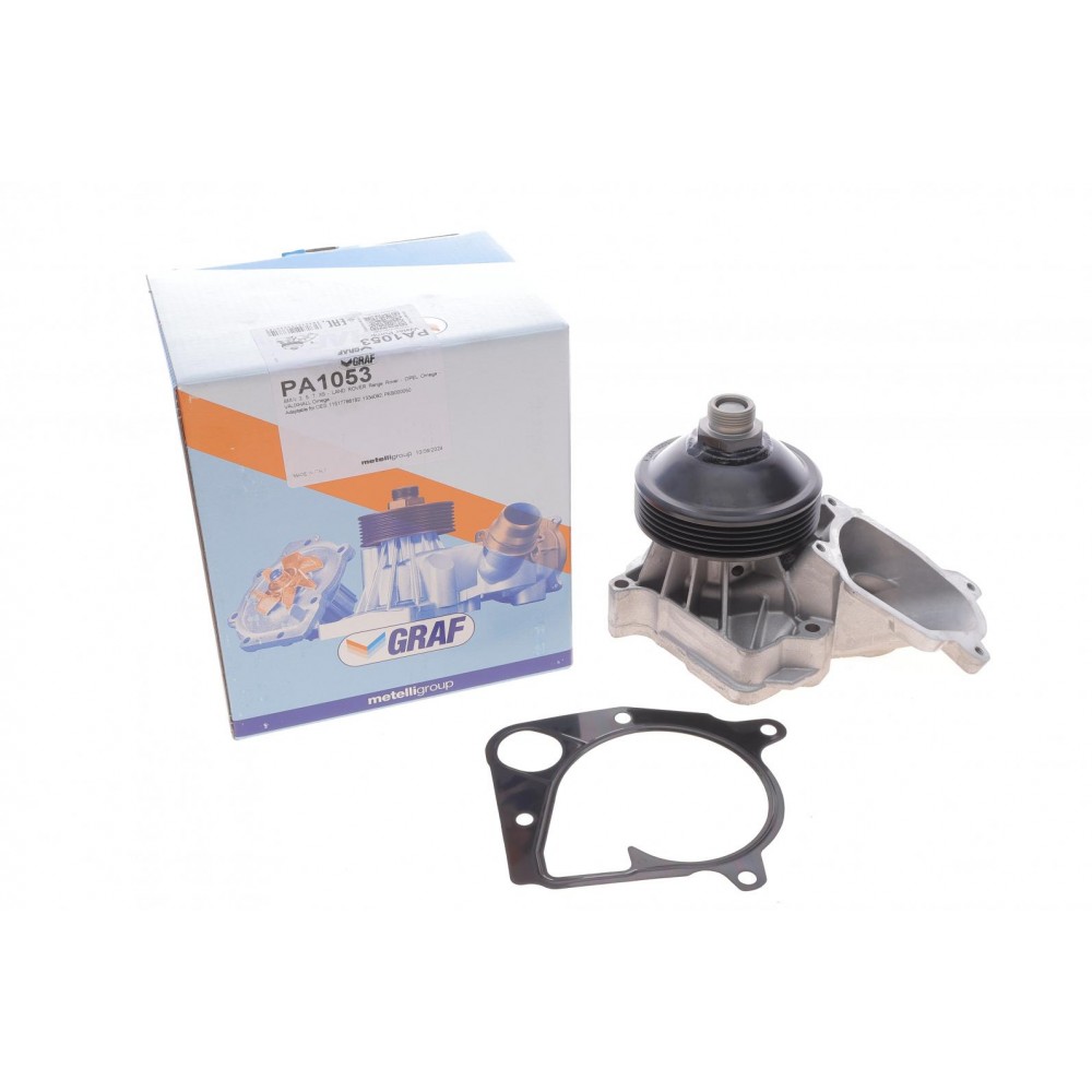 Помпа води BMW 3/5/7/X5 330d/xd/525d/530d/730d/3.0d 98-05/Opel Omega B 2.5TDI (R/B) (6 лоп.) (5 кан)