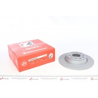 Диск гальмівний (задній) Audi A3/Skoda Octavia/VW Golf/Passat 04-14 (282x12) (з покриттям)( з отворами