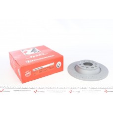 Диск гальмівний (задній) Audi A3/Skoda Octavia/VW Golf/Passat 04-14 (282x12) (з покриттям)( з отворами