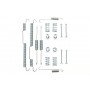 Комплект пружинок колодок ручника Fiat Ducato 94- (250x56) (Bendix)