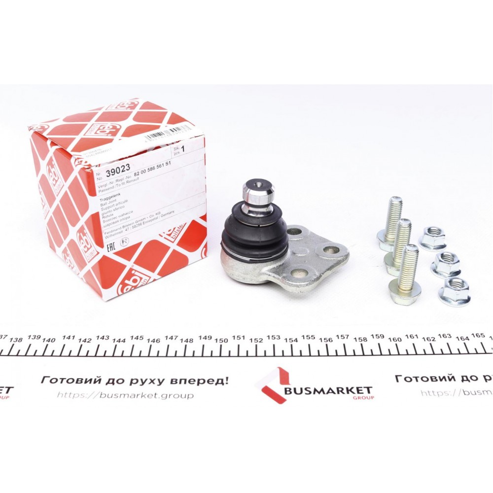Опора кульова (передня/знизу/L) Renault Kangoo/MB Citan (W415) 1.2-1.6 08-