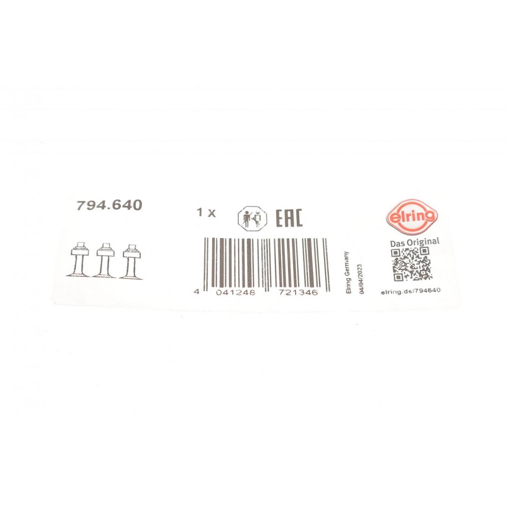 Сальник клапана (впуск/випуск) Seat Ibiza III/Skoda Fabia I-II/VW Polo 1.2 01-14 (к-кт 6шт.)