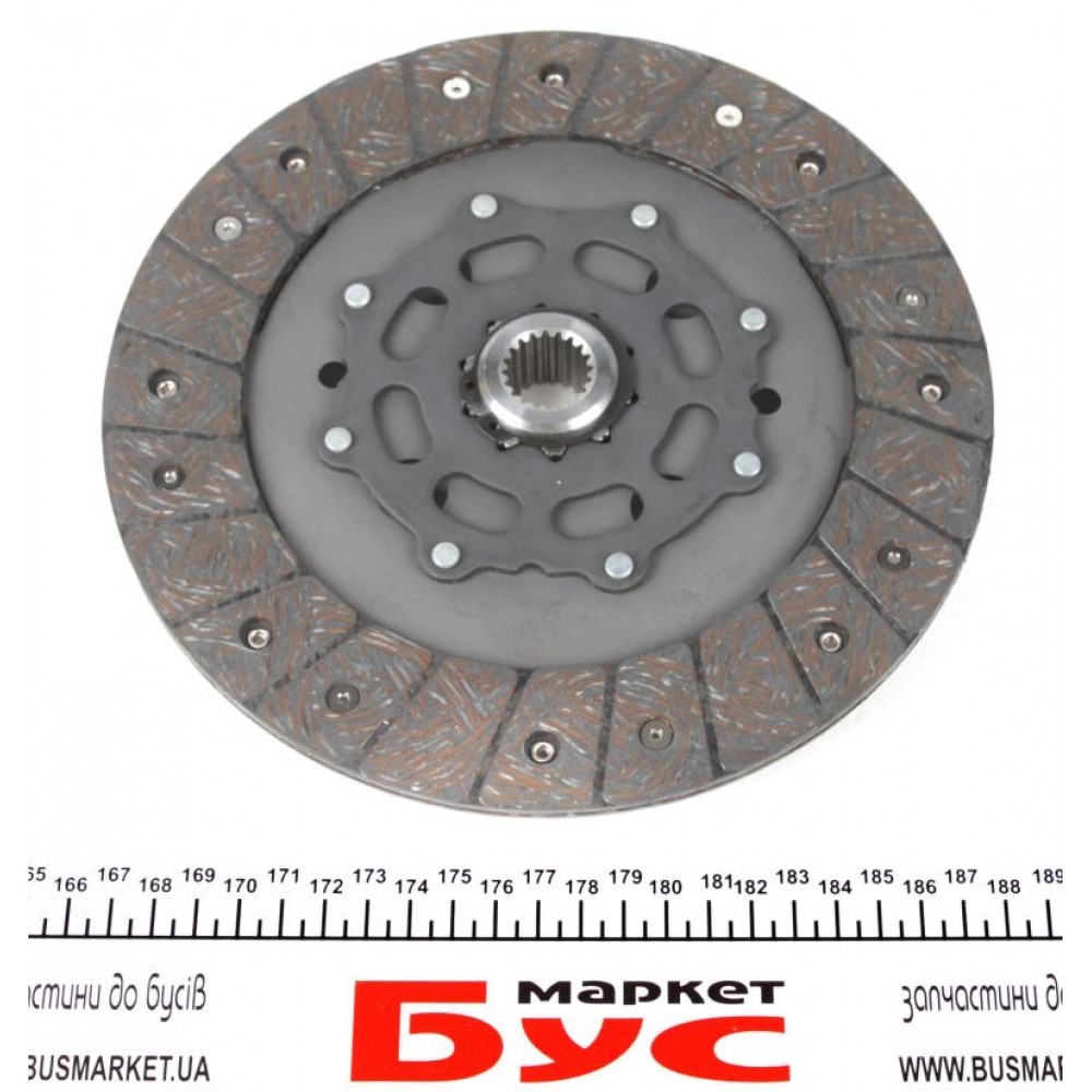 Комплект зчеплення Fiat Doblo 1.9 JTD 01- (d=228mm) (+вижимний)