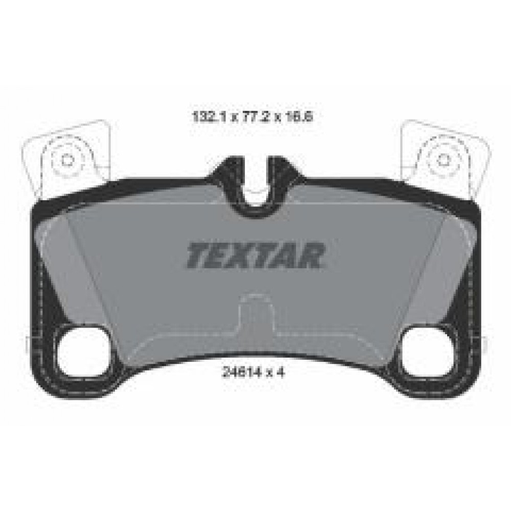 Колодки гальмівні (задні) Audi Q7 06-16/Porsche Cayenne 02-10/VW Touareg 02-10 (Brembo)