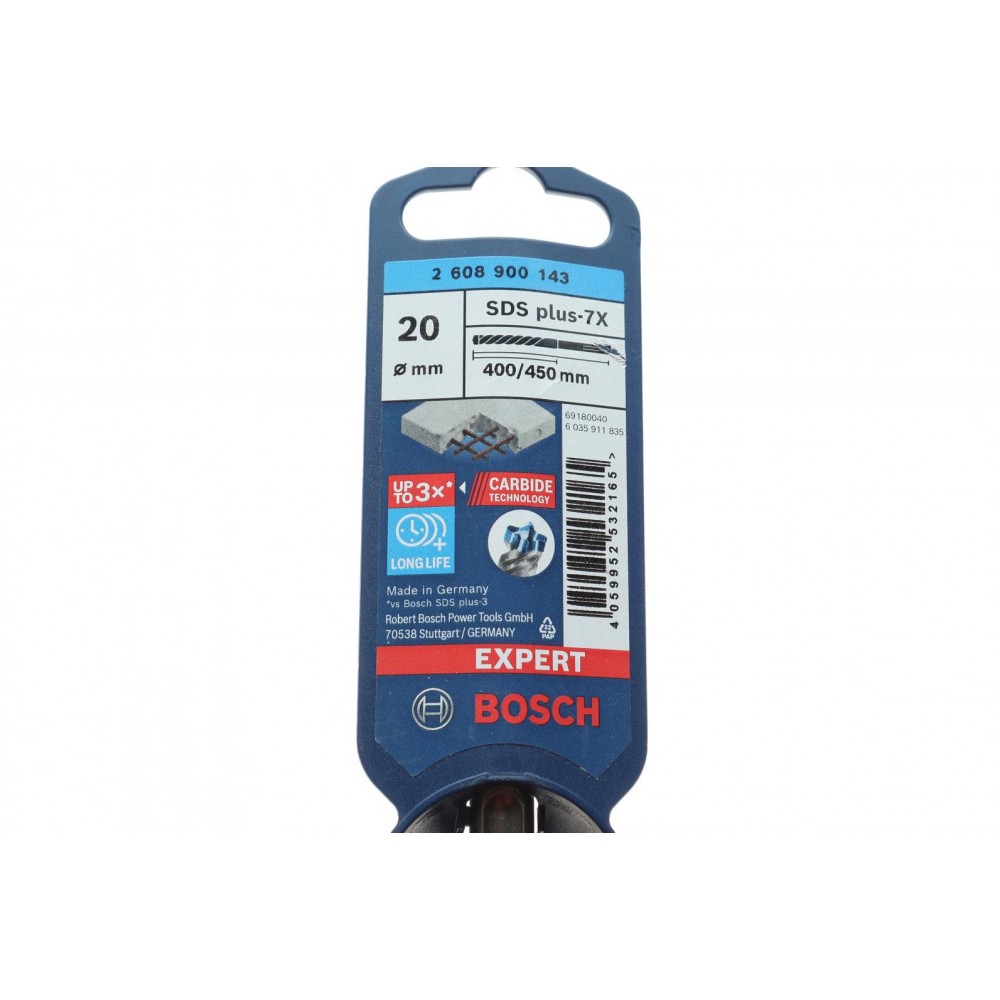 Бур Expert SDS-Plus-7X 20x400x450 мм