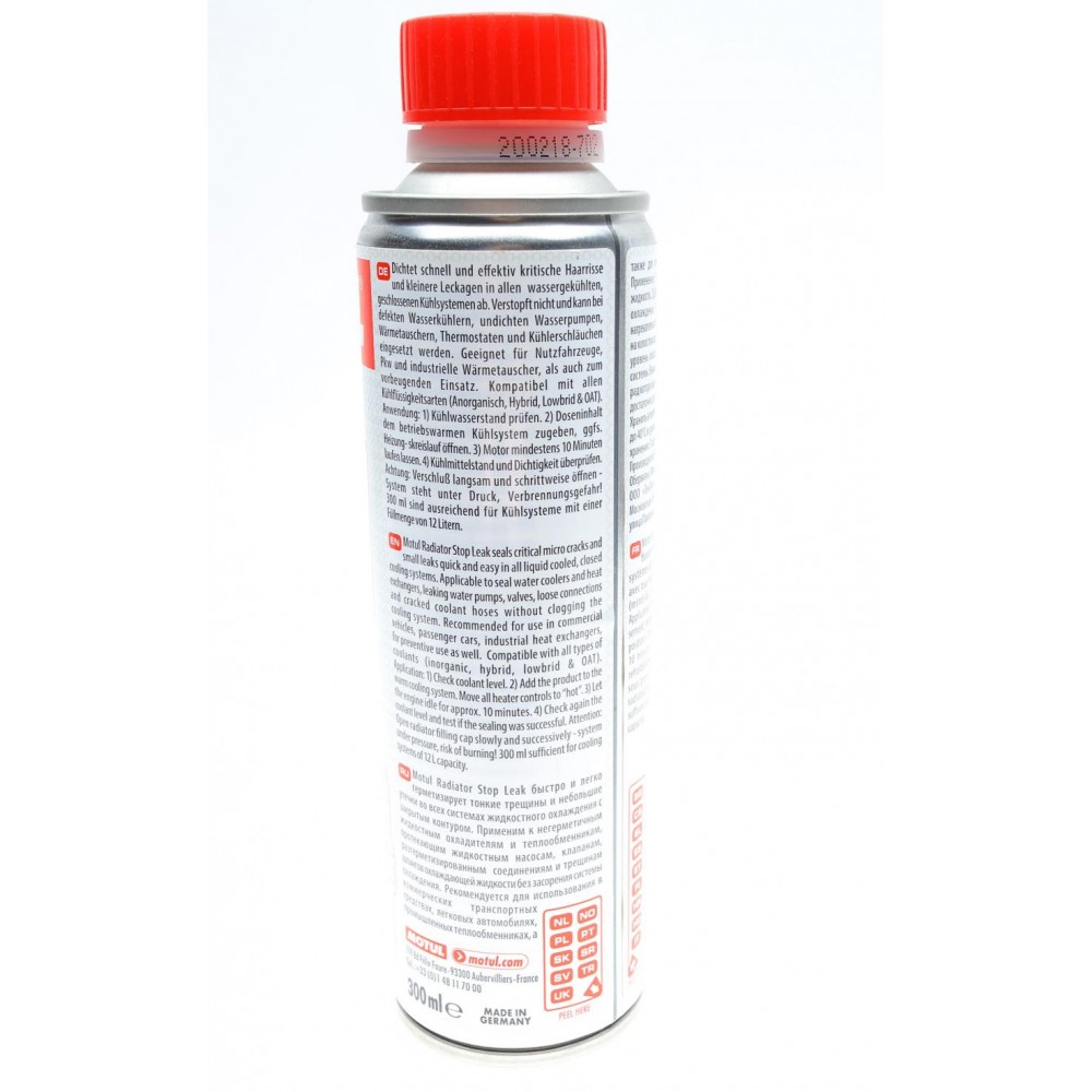 Присадка системи охолодження (300ml) Radiator Stop Leak (для радіатора) (108126)